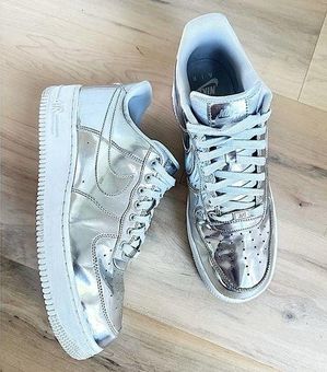 Air Force 1 Metallic Silver Chrome - CQ6566-001