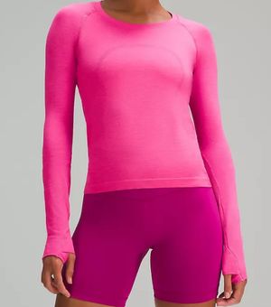 Lululemon Swiftly Tech Long Sleeve Sonic Pink - Shop on Pinterest