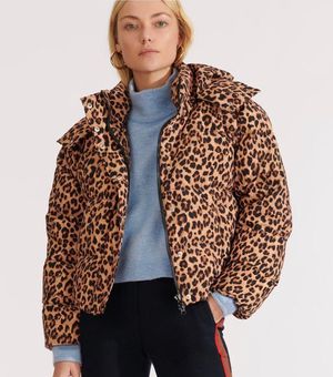 veronica beard leopard jacket