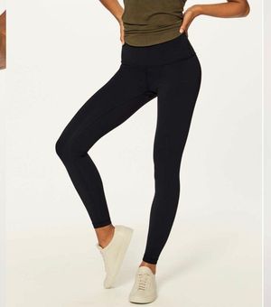 Lululemon Wunder Under Hi-Rise Tight (Brushed 28) Black Size 6