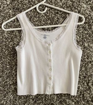 Brandy Melville white tank top - $15 - From olivia