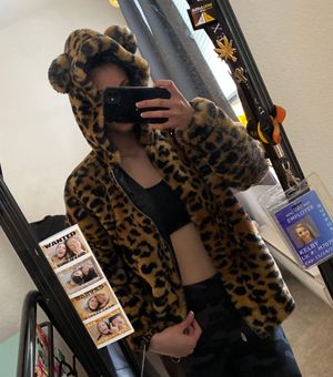 Wild fable discount leopard jacket