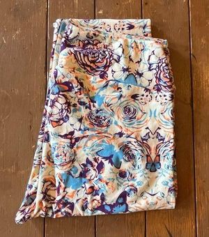 Lularoe Floral Leggings Size TC