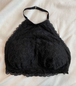 Gilly Hicks Black Lace Halter Bralette - $10 - From Gabrielle