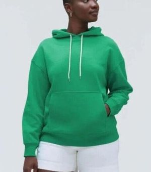 Everlane Sweatshirt Womens XS The Track Organic Cotton Mint