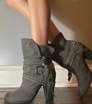 cute heel booties