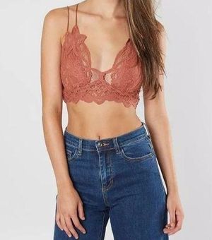 Free People, Tops, Free People Fp One Adella Lace Bralette