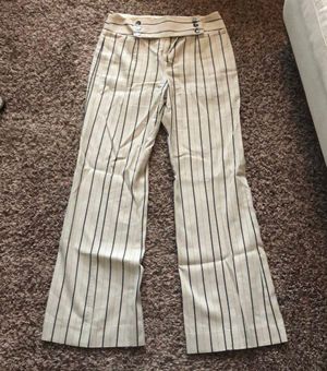 Striped Wide Leg Pants for Women - Up to 85% off