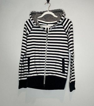 Lululemon Striped Zip Up