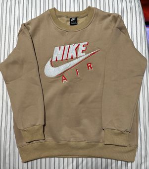 Nike Embroidered Crew Neck Brown Size M - $39 New With Tags - From kelly