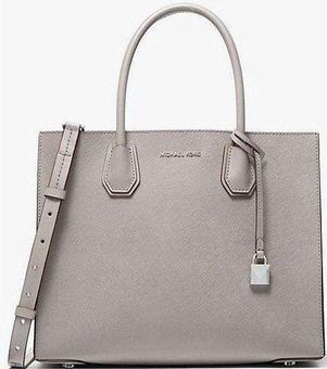 Michael Kors Mercer Large Pebbled Leather Accordion Tote Bag Gray - $200  (64% Off Retail) - From Ava