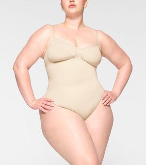 SEAMLESS SCULPT BRIEF BODYSUIT | BRONZE