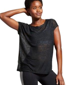 C9 Champion Black Sheer Activewear Top Size XXL - $8 (52% Off Retail) New  With Tags - From Janet