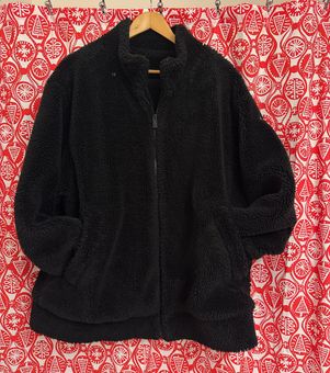 Alo Yoga Alo Norte Sherpa Jacket Black Size L 95 56 Off Retail