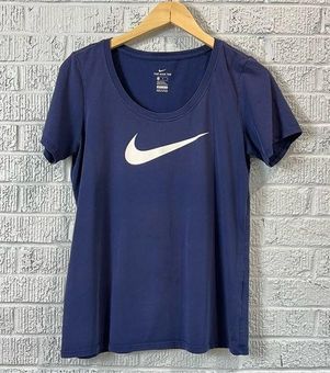 Nike Women's Top - Navy - M