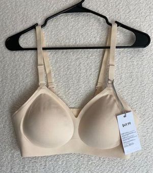 Comfelie Seamless Wireless Bra Cream Size Large New with Tags