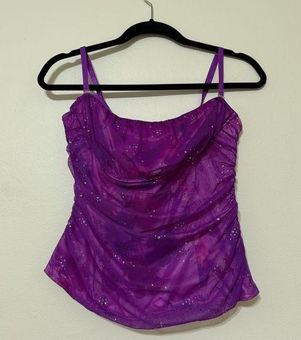 Victoria's Secret Y2K Sexy Little Things Mesh Floral Corset Top Purple Size  L - $35 - From Emily