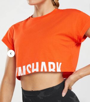 Gymshark Cropped Top Orange Size XS - $22 (26% Off Retail) - From Kaylyn