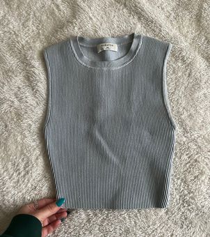 Babaton SCULPT KNIT BUSTIER MOCKNECK TANK