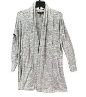 Banana Republic Duster Cardigan Sweater, Charcoal Gray, Size XS