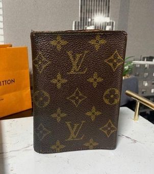 Pre- owned Louis Vuitton Monogram French Wallet 100% Authentic