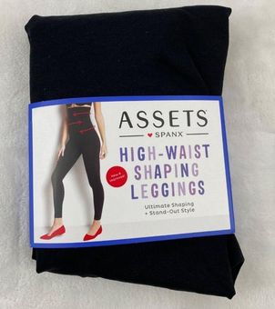 Spanx Assets by Solid Black Seamless Slimming High Waist Shaping Leggings  Small - $22 New With Tags - From Jennifer