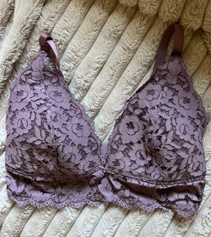 Lavender Lace Bra Size 38 E / DD - $10 - From Janessa