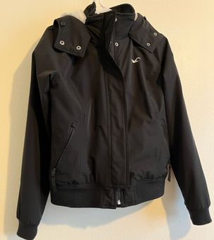 Hollister All-Weather Jacket Black - $11 (87% Off Retail) - From Kristi