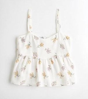 Hollister Floral Tank Top