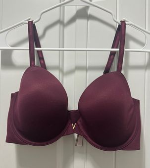 Victoria's Secret Burgundy Bra Red Size 36 D - $13 - From Sarah