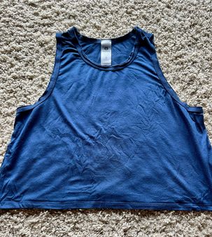 Mono B Clothing Mono B Athletic Tank Blue - $10 - From Macy