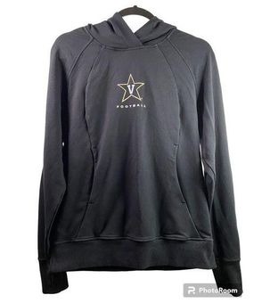 Lululemon Black Scuba Pullover Hoodie Sweatshirt Sz 6 Women's Yoga -varsity  logo - $39 - From Teri