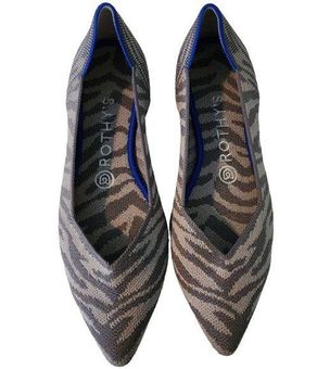 Rothys on sale grey zebra