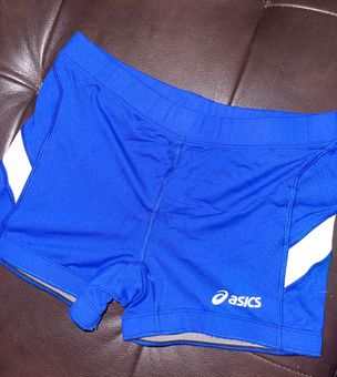 Asics Blue Spandex Shorts medium