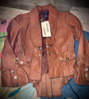 Metro style deals leather jacket