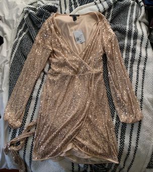 Forever 21 Gold Sequin Dress - $24 (31 ...