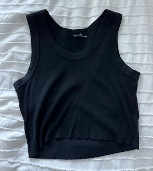 Basic Black Brandy Melville Tank Top