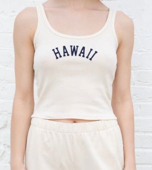 Brandy Melville Tank Tan - $15 - From Kylie