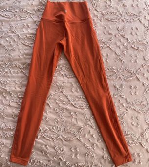 Lululemon Canyon Orange Align 28” Leggings Size 4 - $90 - From Michelle