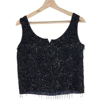 Monrose Sportswear Vintage 70s Sequin Top Size S/M - $32 - From