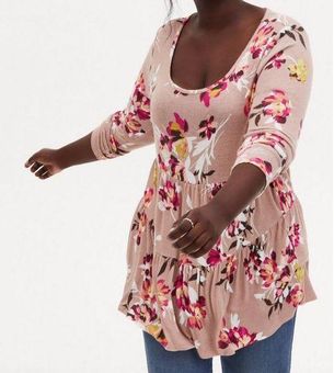 torrid, Tops, Torrid Baby Doll Top Plus Size 0