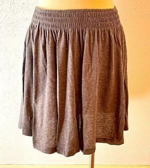 JERSEY FLARE SKIRT