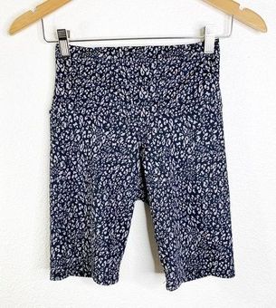 Onzie Leopard High Rise Mini Biker Short on Sale