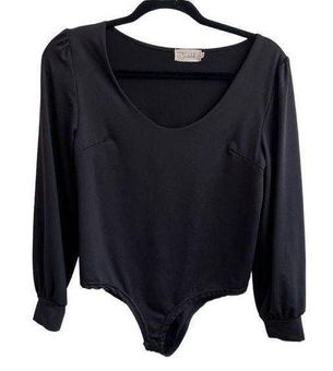 Spadehill black long sleeves bodysuit Size M - $8 - From Kendall