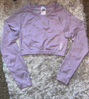 Grey and Pink Gymshark - Depop