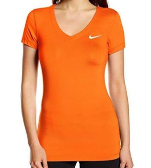 Nike Women's Shirt - Yellow - XL