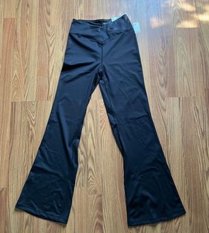 Aeropostale Crossover Flare Leggings Black Size M - $27 (41% Off Retail)  New With Tags - From Maya