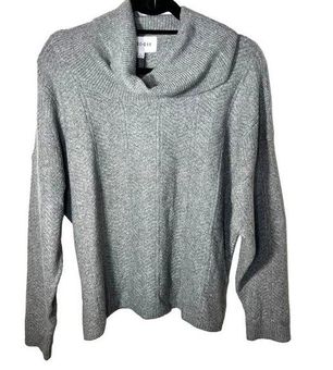 Olive & Oak NWT Medium Heather Gray Turtleneck Sweater Size Large - $25 -  From Jennifer