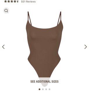 SKIMS FITS EVERYBODY CAMI BODYSUIT Brown Size XS - $50 (13% Off Retail) New  With Tags - From Brittany