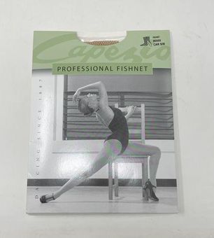 Capezio Professional Fishnet Tights Caramel tan Womens S/M small medium New  - $18 New With Tags - From Jenny